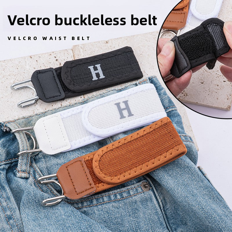 Unobtrusive and easy-to-adjust lazy waist belt